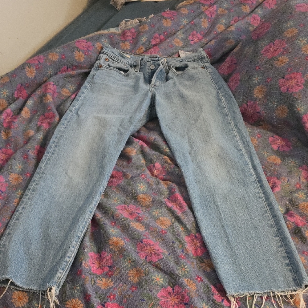Levi's Light Blue Straight Leg Women's Jeans